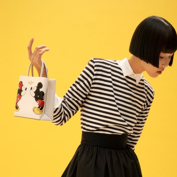 New with tags Kate Spade mini tote Disney Minnie Mickey Mouse - Picture 2 of 13